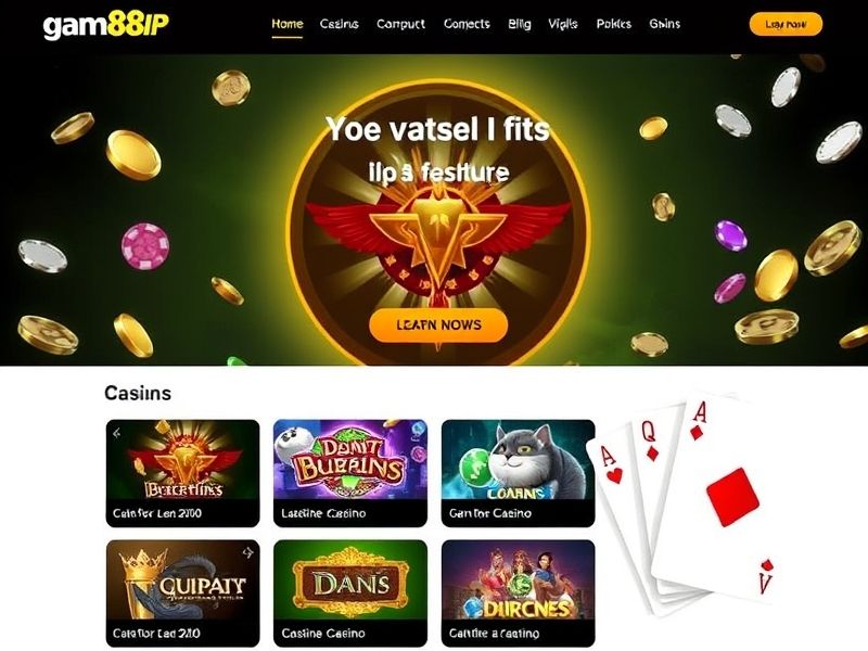 Discover the best online casino experience with gam88 vip. Get the latest reviews, updates, and insights on various gambling games and betting sites.